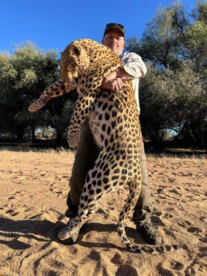 Leopard Hunting in Namibia & Brown Hyena Cancelation Hunt