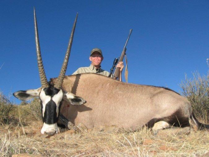 Hunting in Namibia: Gemsbok, Springbok, & Baboon 5 x Days