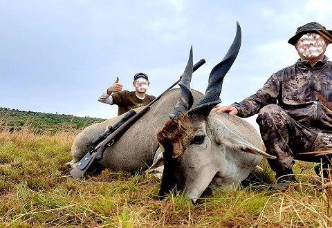 African Hunting Safari in the Waterberg SA Spiral Horn Slam