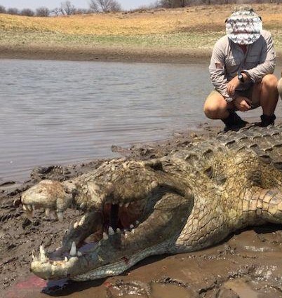 Discounted Crocodile Hunt in Matetsi ECA, Zimbabwe   