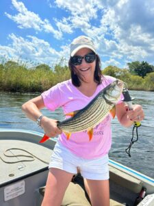 Tiger fishing