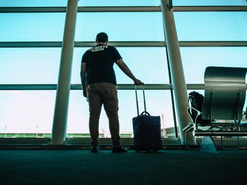 Keeping luggage close when travelling on safari