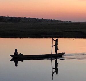Makoro at sunset
